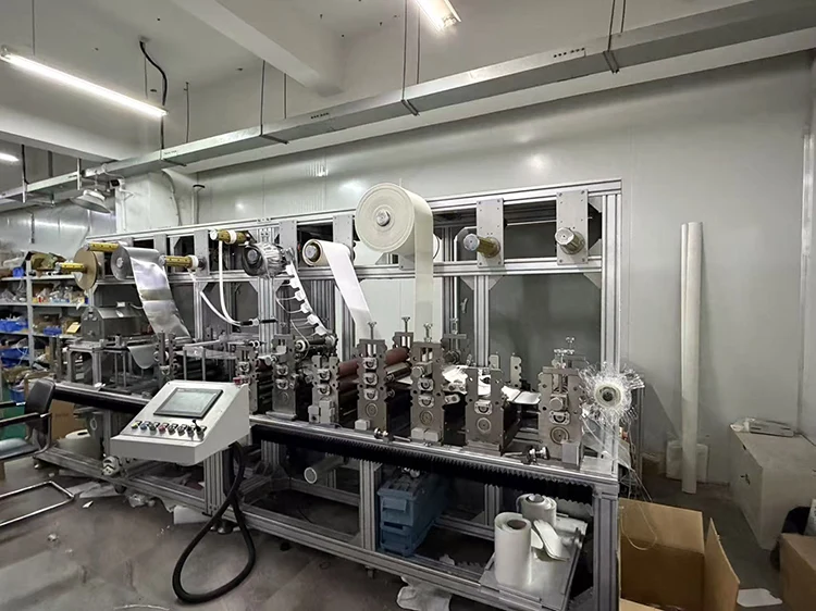 Vertical Electrosurgical Grounding Pad Production Machine