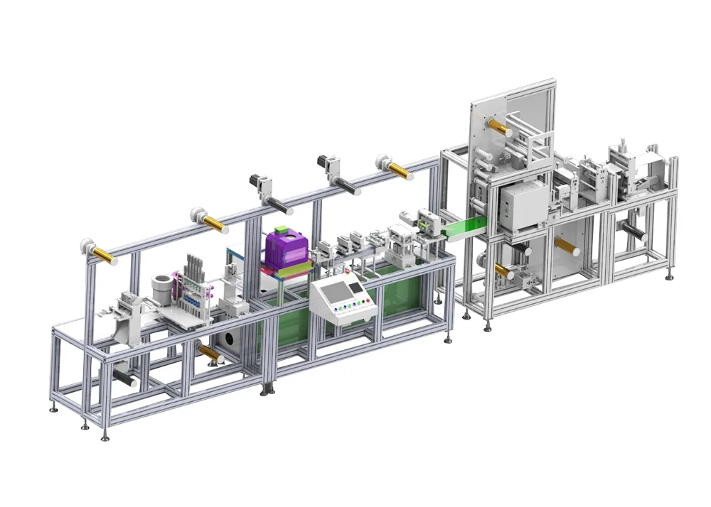 Multi-row ECG Electrode Production Machine
