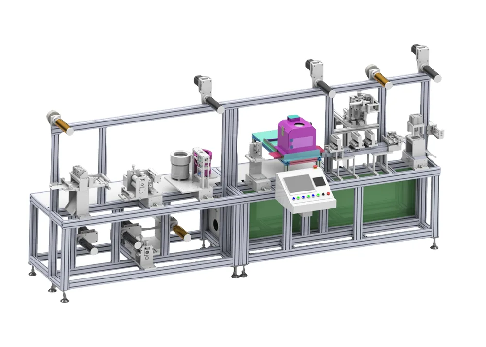 Single Row ECG Electrode Production Machine
